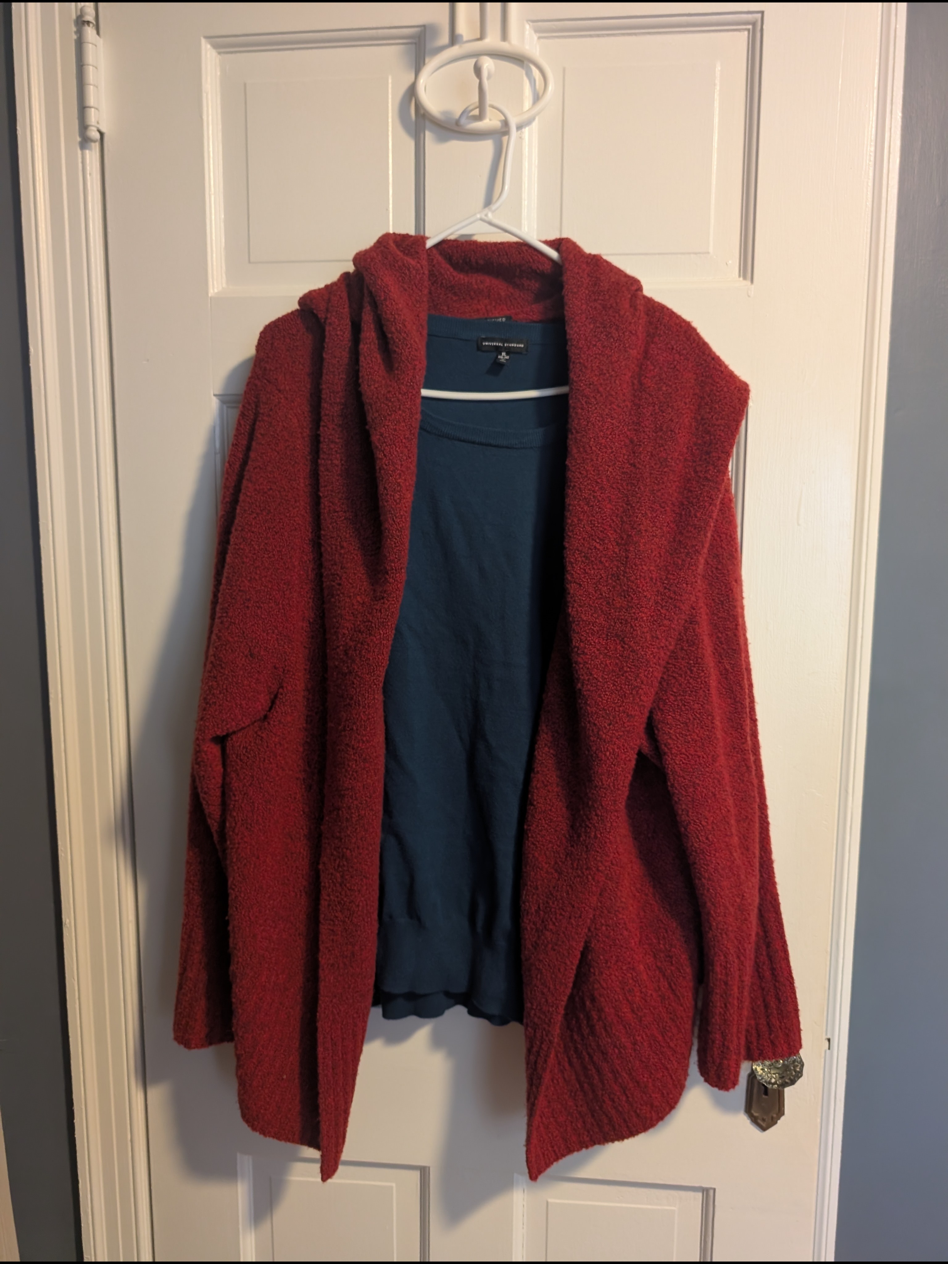 Eileen Fisher Women Red Textured Knit Sweater - 3x